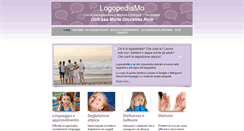 Desktop Screenshot of logopediamo.it